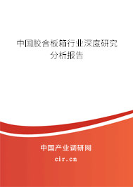 中國膠合板箱行業(yè)深度研究分析報(bào)告