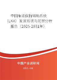 中國(guó)車(chē)道保持輔助系統(tǒng)（LKA）發(fā)展現(xiàn)狀與前景分析報(bào)告（2025-2031年）