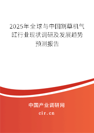 2025年全球與中國割草機氣缸行業(yè)現(xiàn)狀調研及發(fā)展趨勢預測報告