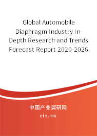 Global Automobile Diaphragm Industry In-Depth Research and Trends Forecast Report 2020-2026 Global Automobile Diaphragm Industry In-Depth Research and Trends Forecast Report 2020-2026