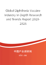 Global Diphtheria Vaccine Industry In-Depth Research and Trends Report 2020-2026 Global Diphtheria Vaccine Industry In-Depth Research and Trends Report 2020-2026