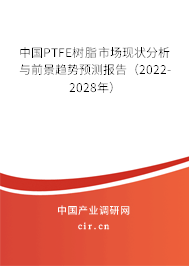 中國PTFE樹脂市場現(xiàn)狀分析與前景趨勢預測報告（2022-2028年）
