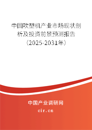 中國(guó)吹塑機(jī)產(chǎn)業(yè)市場(chǎng)現(xiàn)狀剖析及投資前景預(yù)測(cè)報(bào)告（2025-2031年）