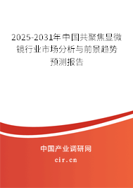 2025-2031年中國共聚焦顯微鏡行業(yè)市場(chǎng)分析與前景趨勢(shì)預(yù)測(cè)報(bào)告