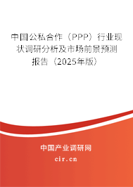 中國公私合作（PPP）行業(yè)現(xiàn)狀調(diào)研分析及市場(chǎng)前景預(yù)測(cè)報(bào)告（2025年版）
