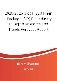 2020-2026 Global System-in-Package (SiP) Die Industry In-Depth Research and Trends Forecast Report 2020-2026 Global System-in-Package (SiP) Die Industry In-Depth Research and Trends Forecast Report