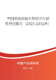 中國聚醚醚酮市場研究與趨勢預(yù)測報告（2025-2031年）