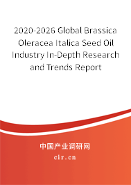 2020-2026 Global Brassica Oleracea Italica Seed Oil Industry In-Depth Research and Trends Report 2020-2026 Global Brassica Oleracea Italica Seed Oil Industry In-Depth Research and Trends Report