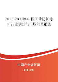 2024-2030年中國(guó)工業(yè)防護(hù)涂料行業(yè)調(diào)研與市場(chǎng)前景報(bào)告