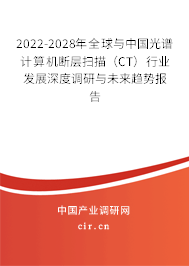 2022-2028年全球與中國光譜計(jì)算機(jī)斷層掃描（CT）行業(yè)發(fā)展深度調(diào)研與未來趨勢報(bào)告