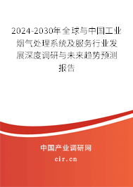 2024-2030年全球與中國工業(yè)煙氣處理系統(tǒng)及服務行業(yè)發(fā)展深度調研與未來趨勢預測報告