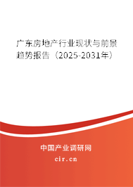 廣東房地產(chǎn)行業(yè)現(xiàn)狀與前景趨勢報(bào)告（2025-2031年）