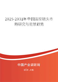 2025-2031年中國(guó)監(jiān)控鏡頭市場(chǎng)研究與前景趨勢(shì)