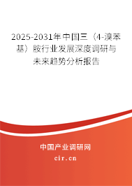 2025-2031年中國三（4-溴苯基）胺行業(yè)發(fā)展深度調(diào)研與未來趨勢分析報(bào)告