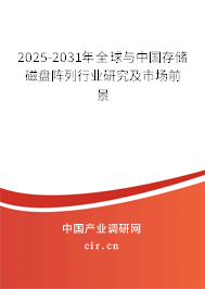 2025-2031年全球與中國存儲(chǔ)磁盤陣列行業(yè)研究及市場前景