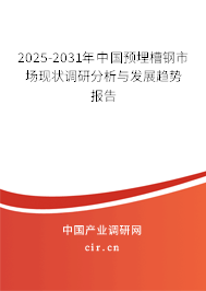 2025-2031年中國(guó)預(yù)埋槽鋼市場(chǎng)現(xiàn)狀調(diào)研分析與發(fā)展趨勢(shì)報(bào)告