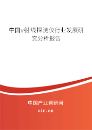 中國(guó)γ射線探測(cè)儀行業(yè)發(fā)展研究分析報(bào)告