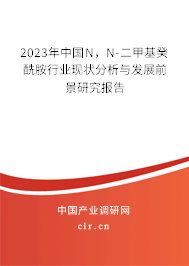 2023年中國(guó)N，N-二甲基癸酰胺行業(yè)現(xiàn)狀分析與發(fā)展前景研究報(bào)告