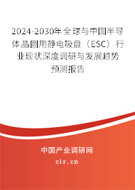 2024-2030年全球與中國半導(dǎo)體晶圓用靜電吸盤（ESC）行業(yè)現(xiàn)狀深度調(diào)研與發(fā)展趨勢(shì)預(yù)測(cè)報(bào)告