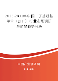 2025-2031年中國(guó)二丁基羥基甲苯（BHT）行業(yè)市場(chǎng)調(diào)研與前景趨勢(shì)分析