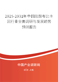 2024-2030年中國鹽酸布比卡因行業(yè)全面調(diào)研與發(fā)展趨勢預(yù)測報(bào)告