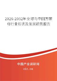 2026-2032年全球與中國(guó)方螺母行業(yè)現(xiàn)狀及發(fā)展趨勢(shì)報(bào)告 2026-2032年全球與中國(guó)方螺母行業(yè)現(xiàn)狀及發(fā)展趨勢(shì)報(bào)告