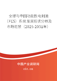 全球與中國(guó)功能性電刺激（FES）系統(tǒng)發(fā)展現(xiàn)狀分析及市場(chǎng)前景（2025-2031年）