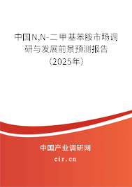 中國(guó)N,N-二甲基苯胺市場(chǎng)調(diào)研與發(fā)展前景預(yù)測(cè)報(bào)告（2025年）