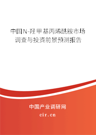 中國(guó)N-羥甲基丙烯酰胺市場(chǎng)調(diào)查與投資前景預(yù)測(cè)報(bào)告