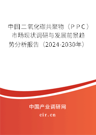 中國二氧化碳共聚物（PPC）市場現(xiàn)狀調(diào)研與發(fā)展前景趨勢分析報告（2024-2030年）