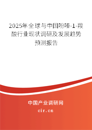 2025年全球與中國吩嗪-1-羧酸行業(yè)現(xiàn)狀調(diào)研及發(fā)展趨勢預(yù)測報告