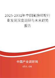 2025-2031年中國氟胞嘧啶行業(yè)發(fā)展深度調(diào)研與未來趨勢報告