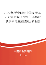 2022年版全球與中國N-甲基-2-吡咯烷酮（NMP）市場現狀調研與發(fā)展趨勢分析報告