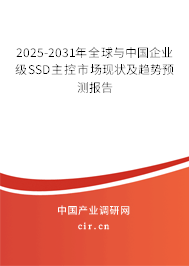 2025-2031年全球與中國企業(yè)級(jí)SSD主控市場現(xiàn)狀及趨勢(shì)預(yù)測報(bào)告