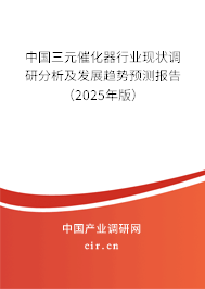 中國(guó)三元催化器行業(yè)現(xiàn)狀調(diào)研分析及發(fā)展趨勢(shì)預(yù)測(cè)報(bào)告（2025年版）