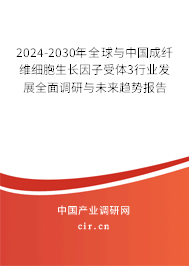 2024-2030年全球與中國(guó)成纖維細(xì)胞生長(zhǎng)因子受體3行業(yè)發(fā)展全面調(diào)研與未來(lái)趨勢(shì)報(bào)告