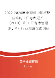 2022-2028年全球與中國核反應堆的工廠壽命延長（PLEX）和工廠壽命管理（PLIM）行業(yè)發(fā)展全面調(diào)研與未來趨勢報告