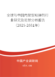 全球與中國(guó)內(nèi)聚型粘彈劑行業(yè)研究及前景分析報(bào)告（2025-2031年）