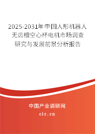 2025-2031年中國(guó)人形機(jī)器人無齒槽空心杯電機(jī)市場(chǎng)調(diào)查研究與發(fā)展前景分析報(bào)告