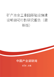礦產(chǎn)冶金工業(yè)園基礎(chǔ)設(shè)施建設(shè)項(xiàng)目可行性研究報(bào)告（最新版）