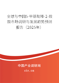 全球與中國(guó)5-甲基吡嗪-2-羧酸市場(chǎng)調(diào)研與發(fā)展趨勢(shì)預(yù)測(cè)報(bào)告（2025年）