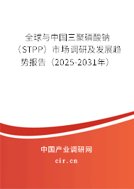 全球與中國三聚磷酸鈉（STPP）市場調(diào)研及發(fā)展趨勢報告（2025-2031年）