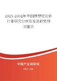 2025-2031年中國(guó)橡塑密封件行業(yè)研究分析及發(fā)展趨勢(shì)預(yù)測(cè)報(bào)告