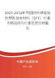 2025-2031年中國短纖維增強(qiáng)熱塑性復(fù)合材料（SFT）行業(yè)市場調(diào)研與行業(yè)前景分析報(bào)告