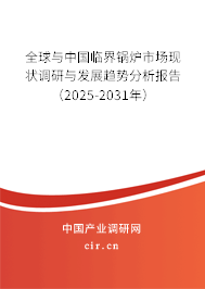 全球與中國(guó)臨界鍋爐市場(chǎng)現(xiàn)狀調(diào)研與發(fā)展趨勢(shì)分析報(bào)告（2025-2031年）