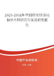2025-2031年中國(guó)碳化硅滑動(dòng)軸承市場(chǎng)研究與發(fā)展趨勢(shì)報(bào)告