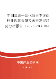 中國津冀一體化背景下環(huán)保行業(yè)現(xiàn)狀調(diào)研及未來發(fā)展趨勢分析報(bào)告（2025-2031年）