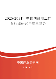 2025-2031年中國防靜電工作臺行業(yè)研究與前景趨勢