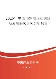2025年中國(guó)小家電現(xiàn)狀調(diào)研及發(fā)展趨勢(shì)走勢(shì)分析報(bào)告