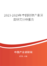 2023-2029年中國硅鐵產(chǎn)業(yè)深度研究分析報(bào)告